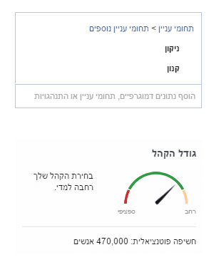 תמונה של פילוח קהל שמתעניין בצילום או מצלמות